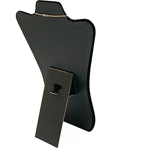N'ice Packaging Nice New Black Velvet Necklace Jewelry Display Easel 14" H