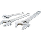 CRAFTSMAN Adjustable Wrench Set, 3-Piece All Steel, Metirc and SAE Scale (CMMT12001)