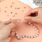 200PCS Silver Spacer Beads for Jewelry Making Small Metal Flat Flower Beads Hollow Filigree Tibetan Alloy Bead for Life Design DIY Jewelry Craft Making Necklace Bracelet Supplies (Various Styles)