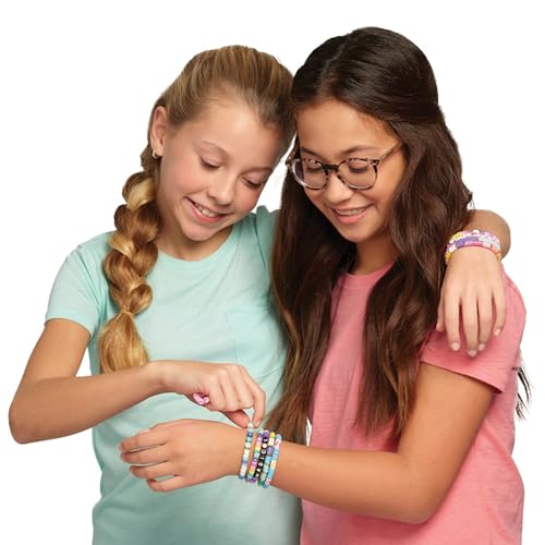 Make It Real Swift Clicks Deluxe Bracelet Studio - Create Colorful Friendship Bracelets with Swift Clicks Deluxe Design Tool - Includes Beads and Charms - style: Deluxe Swift Clicks