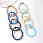 12pcs Halloween Heishi Beaded Bracelets for Women-Spooky Ghost & Pumpkin Party Favors Boho Stackable Polymer Clay Bead- Stretch Friendship Bracelet Set - style: Style B Pure Colors-8pcs