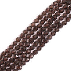GEM-Inside Natural 6mm Smoky Quartz Gemstone Loose Beads Faceted Cambay Crystal Energy Stone Power for Jewelry Making 15" - color: Smoky Quartz, size: 6mm