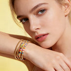CeeVian 14K Gold Filled Spacer Beads 300PCS Seamless Gold Round Beads Spacer Bead That Do Not Fade Easily Round Bracelet Bead for DIY Necklace Bracelet Jewelry Making (3MM) - size: 3MM