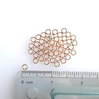 50pcs 14/20 Gold Filled Round Open Jump Rings 4.8MM OD, 3.2MM ID 20 Gauge by CRAFT WIRE - color: 20 Gauge, size: 4.8MM