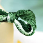 Mulberry Silk Floss Embroidery Thread Floss-Cross Stitch Threads China Silk Woven Jewelry Threads DIY Sewing Kits (10) - color: 10