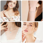 SANNIX 156Pcs/6 Sets Letter Charms, Alphabet ABC Letter Charms 3 Styles Capital A-Z DIY Bracelet Necklace Pendants with 200Pcs Open Jump Rings for Jewelry Making, Antique Silver - color: Silver