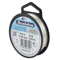 Beadalon JW11SP-10FT 49-Strand Bead Stringing Wire, 0.018-Inch, Silver Plated, 10-Feet - color: Silver Plated, style: .018 in / 0.46 mm, 10 ft / 3.1 m