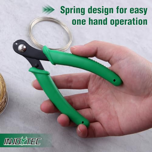 Memory Wire Cutters 5 Inches Memory Wire Shears Miniature Wire Cutter Jewelry Wire Cutters Jewelry Parrot Beak Wire Cutter Jewelry Making Supplies for Crafting Beading DIY