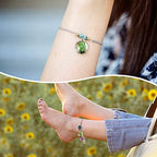 Hicarer 20 Pieces Dried Flower Tree Pendant Plant Pressed Flower Charms Resin Lacework Transparent Glass Beads Round Floating Pendant Mixed Colors for DIY Necklace Bracelet Jewelry Making, 4 Styles
