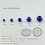 600pcs Crystal Glass Beads 3mm 4mm 6mm 8mm 10mm Rondelle Faceted Crystal Beads Spacer Beads for Necklace Bracelet Earrings DIY Jewelry Crafts Making Supplies(Deep Blue AB) - color: Deep Blue AB