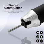 NEIKO 10576A Handheld Electric Engraver Tool, Etching Tool, 120V, Tungsten Carbide Tip, Electric Engraving Pen for Metal, Wood, Glass, & Plastic, Engraving Machine Scriber, Customizer Etcher Stencils - style: Engraver