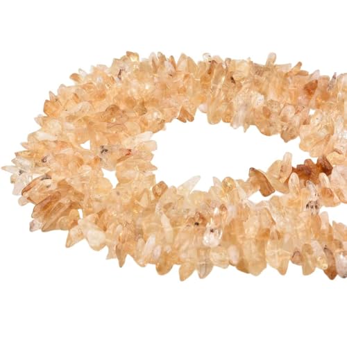 15.5 Inch 10-15mm Natural Citrine Gemstone Free Form Semi Precious Irregular Strand Drilled Stone Spacer Beads for Jewelry Making - color: Citrine 10-15mm