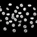 FASHEWELRY 500Pcs 1mm Cubic Zirconia Cabochons Tiny Rhinestone Clear Pointed Back Faceted Crystal Diamante for Nail Art Craft Replacing Jewelry Grade AAA - color: Clear, size: 1mm