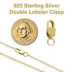 10Pcs Lobster Claw Clasp with Jump Ring, 18K Gold Jewelry Clasps for Necklace, Bracelets(Gold) - color: gold, size: 10