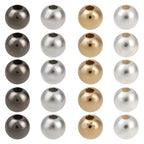 1 Box 2400PCS 5MM Mixed Color Spacers Ball Bead with Holes Spacer Filled Round Small Charms CCB Plastic Smooth Loose Beads Bulk for Jewelry Making Bracelets Necklaces DIY Craft Supplies - size: 5mm 2400pcs