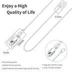 Jewlpire 18k Gold Plated 925 Sterling Silver Chain Necklace for Women, 1.1mm Cable Chains Necklace Thin & Dainty & Sturdy Women's Chain Necklaces, 14/16/17/18/20/22/24 Inches - color: 925 Sterling Silver, size: 22 Inch
