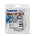 Beadalon Remembrance Stainless Steel Memory Wire, Round, Bracelet, Bright, 0.25 oz, Approx. 19 coils - size: Bracelet, style: 0.25 oz, approx. 19 coils