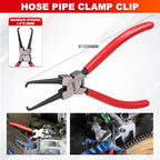 Toolwiz 6 pcs Fuel Line Pliers Set, Hose Clamp Plier, Panel Removal Tool, Hose Removal Plier, 30 Degree Push Pin Pliers, 2 pc 9" Electrical Disconnect Tool for Automotive Repair with Storage Bag - style: 6 Pack