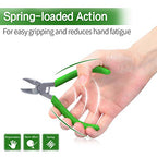 SPEEDWOX Mini Diagonal Pliers Thin Precision Wire Cutters 4-1/2 Inches Small Plastic Nippers Micro Side Cutters Fine Side Cutting Pliers Professional Jewelry Making Tool Beading Hobby Craft DIY - style: Diagonal Clamp