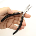 The Beadsmith Concave (Hollow)/Round Nose Pliers – Wire Looping and Wire Bending Pliers, 5 inches (127mm), Tool for Jewelry Making