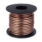 Aluminum Craft Wire, 32.8 Feet 3.0 mm/ 8 Gauge Brown Bendable Soft Metal Aluminum Wire Roll Bulk for DIY Crafts Sculpting Jewelry Making - color: Brown, size: 8 Gauge