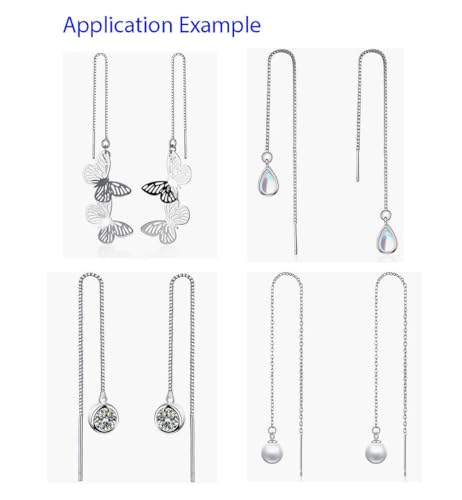 20pcs Adabele 316 Grade Surgical Stainless Steel Hypoallergenic 18.5mm Round Hoop Huggie Earring Hooks Open Ring (Strong 2.5mm Wire Gauge) Earrings Jewelry Making SEF13 - size: 18.5mm huggie (2.5mm wire gauge)