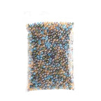 John Bead Czech Glass Seed Bead/Pony Bead 6/0 (100g) Mix Crystal Multi Luster Beads for DIY Arts Crafts Jewelry Bracelets Necklaces Earrings Making - color: Crystal Luster Mix