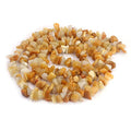 Jewelry Making 6-8mm Gemstone Fluorite Indian Moss Black Onyx Agate Aventurine Jade Opalite Carnelian Chips Beads Strand 34" (Yellow Aventurine Jade) - color: Yellow Aventurine Jade