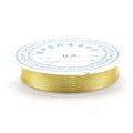 82FT 0.2mm Copper Wire Tarnish Resistant 32 Gauge Light Gold Metal Craft Art Wire for Jewelry Making Beading - color: Light Gold, size: 32 Gauge
