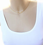 ALIMITOPIA Infinity Symbol Connectors Jewelry Making Charms Pendants - color: 8 Infinity Symbol-13*32mm-KC gold(50pcs)