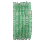 BEADIA Natural Green Aventurine Spacer Beads Caps Loose Semi Gemstone for Beading Jewelry Making 4mmx2mm 38cm - color: Green Aventurine, size: Round 4mm x 2mm