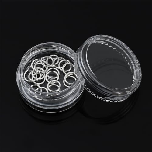 BEADIA 925 Sterling Silver Jump Rings 0.7x6mm 20pcs for Jewelry Making Findings - size: 0.7x6mm