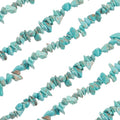 MECCANIXITY 220 Pcs Natural Drilled Turquoise Gemstone Chips Bulk 5mm to 8mm Dia. Irregular Tumbled Crystal Chip Beads for Jewelry Making Craft Supplies (Green Blue) - color: Turquoise, size: 5-8mm