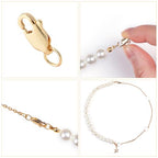 Beebeecraft 1 Box 10Pcs Lobster Claw Clasps 12x6x3mm 18K Gold Plated Brass Small Lobster Clasps and Closures Connectors for Jewelry Making Necklace Bracelets DIY Crafts - color: Gold-10pcs