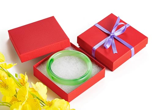 GEFTOL Jewelry Gift Boxes 96 Pack 3.5x3.5x1 Inch Cardboard Jewelry Boxes,Small Gift Boxes for Jewelry Earrings Necklaces Handmade Bangles Bracelets(Red) - color: Red, size: 3.5x3.5x1 Inch (Pack of 96)