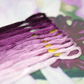 Mulberry Silk Floss Embroidery Thread Floss-Cross Stitch Threads China Silk Woven Jewelry Threads DIY Sewing Kits (101) - color: 101