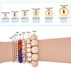 PH PandaHall 600pcs 18k Gold Spacers Beads, 6 Size Little Round Loose Beads Smooth Gold Ball Brass Beads for Summer Hawaii Stackable Necklace, Bracelet, Earring Making (2/3/4/5/6/8mm) - size: 2/3/4/5/6/8mm