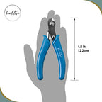 Beaditive Memory Wire Cutter | Jewelry Making, Beading, Crafting | High-Carbon Steel | 5-Inch (Lake Blue) - color: Lake Blue