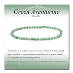 MASSIVE BEADS Natural Genuine Gemstone Beads Healing Crystal Chakra Reiki Jewelry Faceted Round Beads Bracelets 3mm - color: Green Aventurine