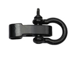 Hewnda 10 Sets Zinc alloy Bow Shackle Umbrella Rope,Adjustable D Umbrella Rope Bracelet Buckle Survival D Shape