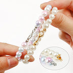 1000 PCS 2 Color Metal Open Bead Tips Knot Covers Bead Tips Knot Covers for Jewelry Making