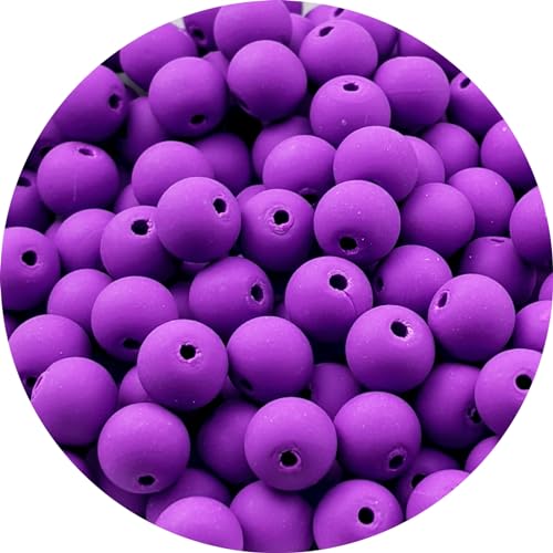 150pcs 8mm Polymer Clay Beads Round Spacer Beads Heishi Vinyl Beads for Making Bracelet Necklace Earring Accessories DIY Handmade Craft(Deep Purple) - color: Deep Purple, size: 8mm