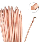 The Beadsmith Square Craft Wire - Medium Temper Beading Wire, Rose Gold Color, 21 Gauge, 4 Yards - color: Rose Gold, size: 21 Gauge, 4 Yard Coil