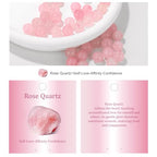 Vinswet 60pcs 6mm Rose Quartz Natural Stone Beads Round Genuine Real Stone Beading Loose Gemstones DIY Smooth Bead for Bracelet Necklace Earrings Jewelry Making - color: Rose Quartz, size: 6mm
