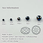 600pcs Crystal Glass Beads 3mm 4mm 6mm 8mm 10mm Rondelle Faceted Crystal Beads Spacer Beads for Necklace Bracelet Earrings DIY Jewelry Crafts Making Supplies(Black AB) - color: Black AB