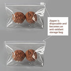 50PCS Transparent Jewelry Bags Square Clear Zipper Jewelry Pouches Earring Bracelet Storage Organizer (15 * 15cm 5.9 * 5.9 inch) - color: Clear - 5.9"×5.9"