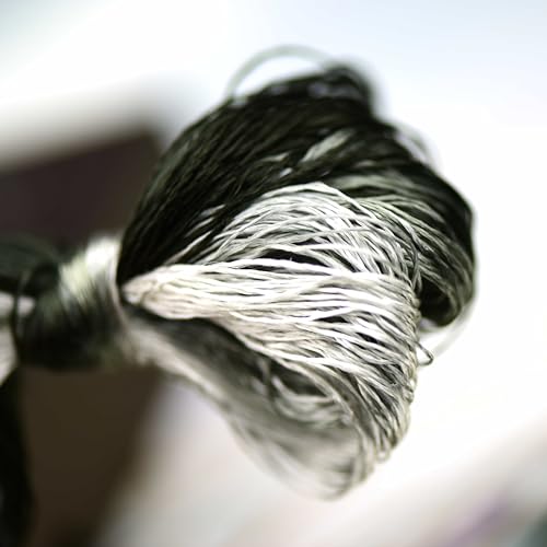 4 Skeins Mulberry Silk Floss Embroidery Thread Floss-Cross Stitch Threads China Silk Woven Jewelry Threads DIY Sewing Kits (02) - color: 02