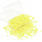 Polymer Clay Beads, 6mm Heishi Bead for Jewelry Bracelets Necklace Making 1000PCS - color: Neon green