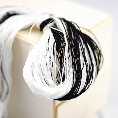 4 Skeins Mulberry Silk Floss Embroidery Thread Floss-Cross Stitch Threads China Silk Woven Jewelry Threads DIY Sewing Kits (19) - color: 19