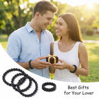 Yochus 35pcs Volcanic Rock/Black Lava Rock Beads，10mm Healing Power Natural Stone Round Loose Beads for Jewelry Making Earring Necklace DIY Crafts - color: Black Volcanic Lava Stone, size: 10mm 35beads